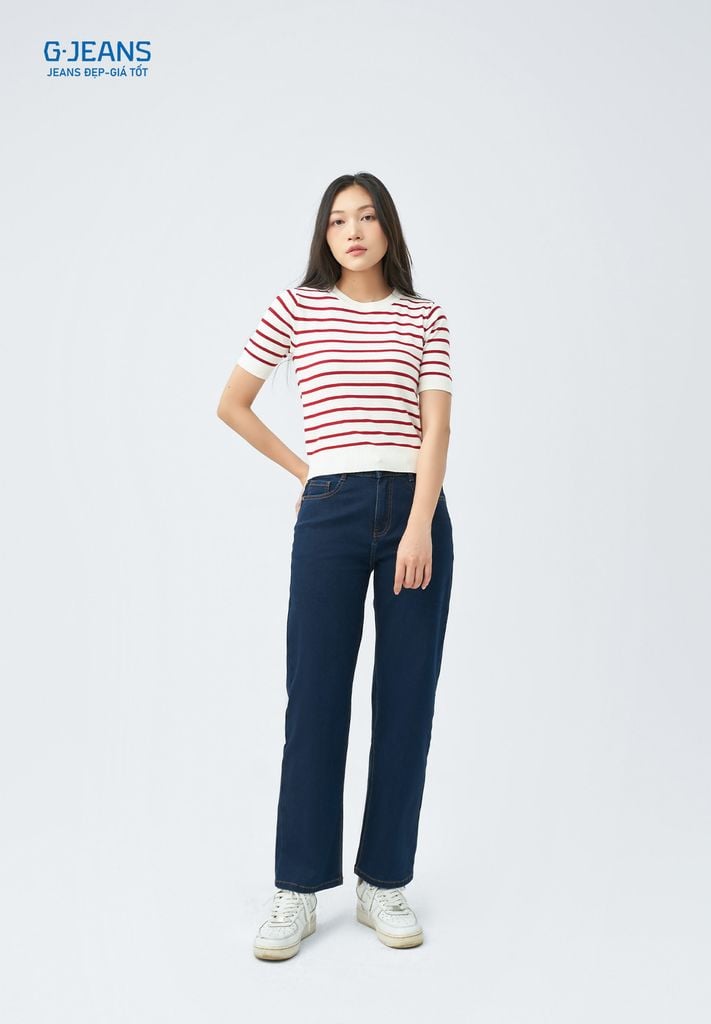 Quần Jeans Nữ Ống Đứng DQ1209J08782