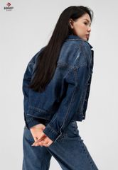 Áo Khoác Jeans Nữ 1 Lớp TK124J8459