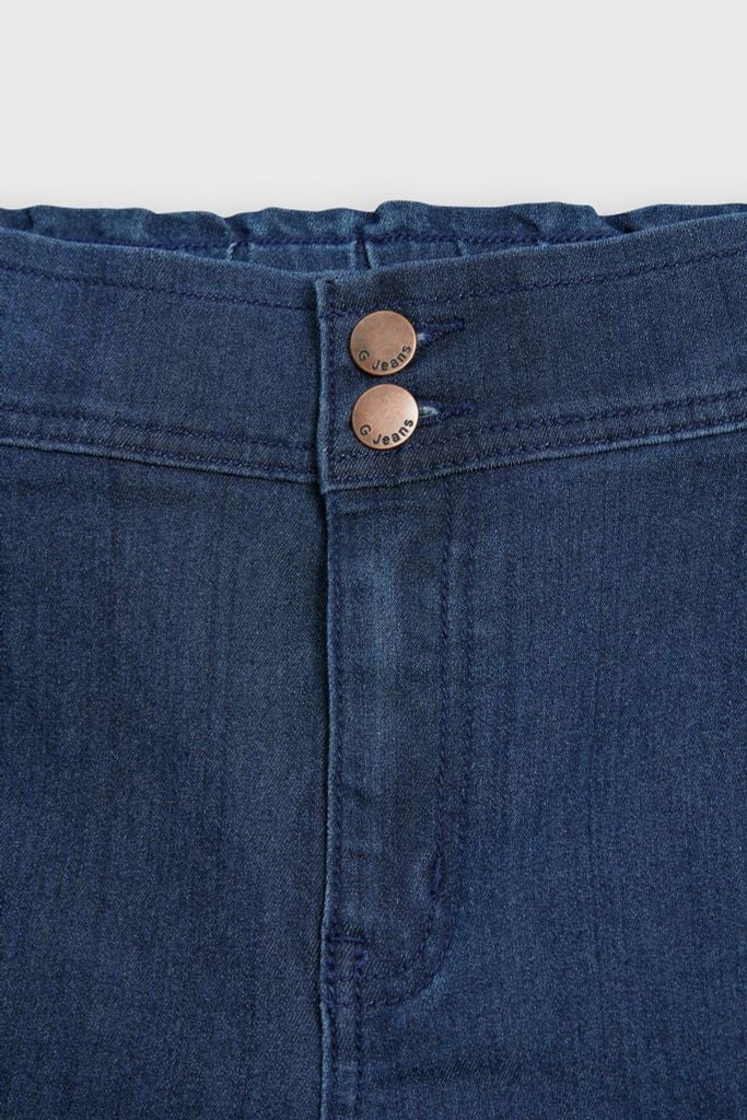 Quần sooc jeans nữ dáng suông  S251.J.TQ4224J08899