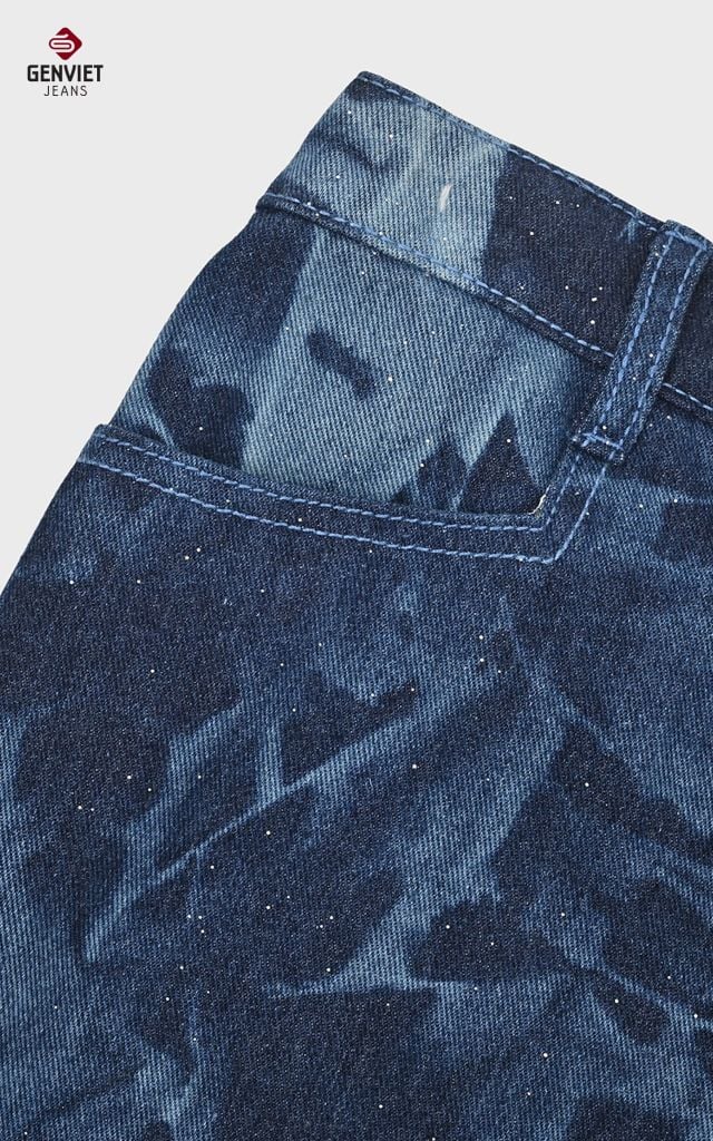 Quần Jeans Nữ Ống Suông TQ1232J08885