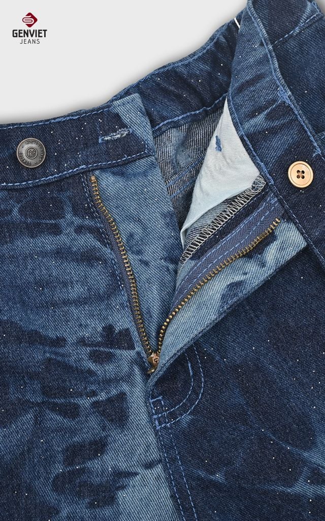 Quần Jeans Nữ Ống Suông TQ1232J08885