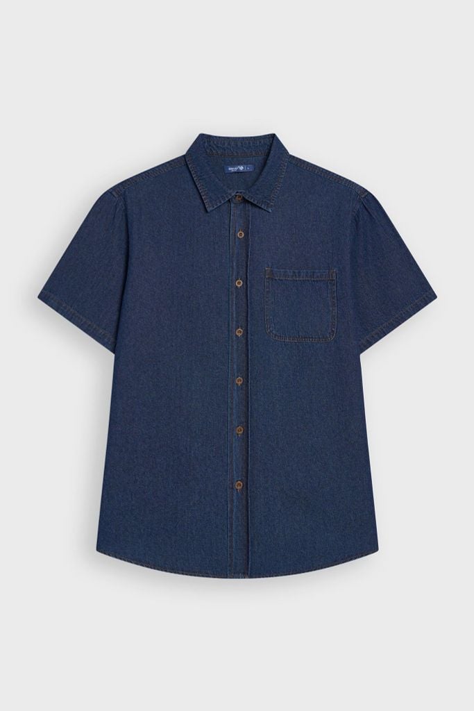 Áo Sơ mi Cộc Tay Jeans Nam S251.G.TA1123J09010