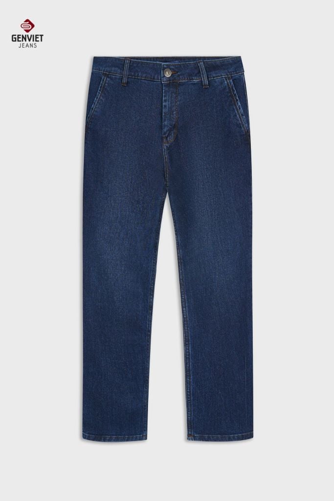 Quần Jeans Nam Ống Col Đứng TQ1108J08880