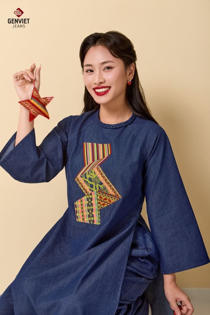 Áo Dài Jeans Nữ TT6224J08826