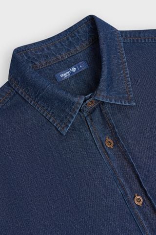 Áo Sơmi Cộc Tay Jeans Nam S251.G.TA1123J09010