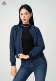  Áo Khoác 1 Lớp Nữ Jeans Bomber TK126J8456 