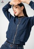  Áo Khoác 1 Lớp Nữ Jeans Bomber TK126J8456 