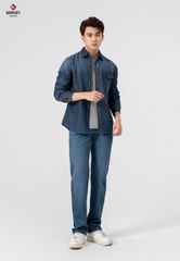 Áo Sơ Mi Jeans Dài Tay Nam D3123J8419