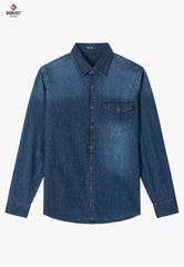 Áo Sơ Mi Jeans Dài Tay Nam D3123J8419