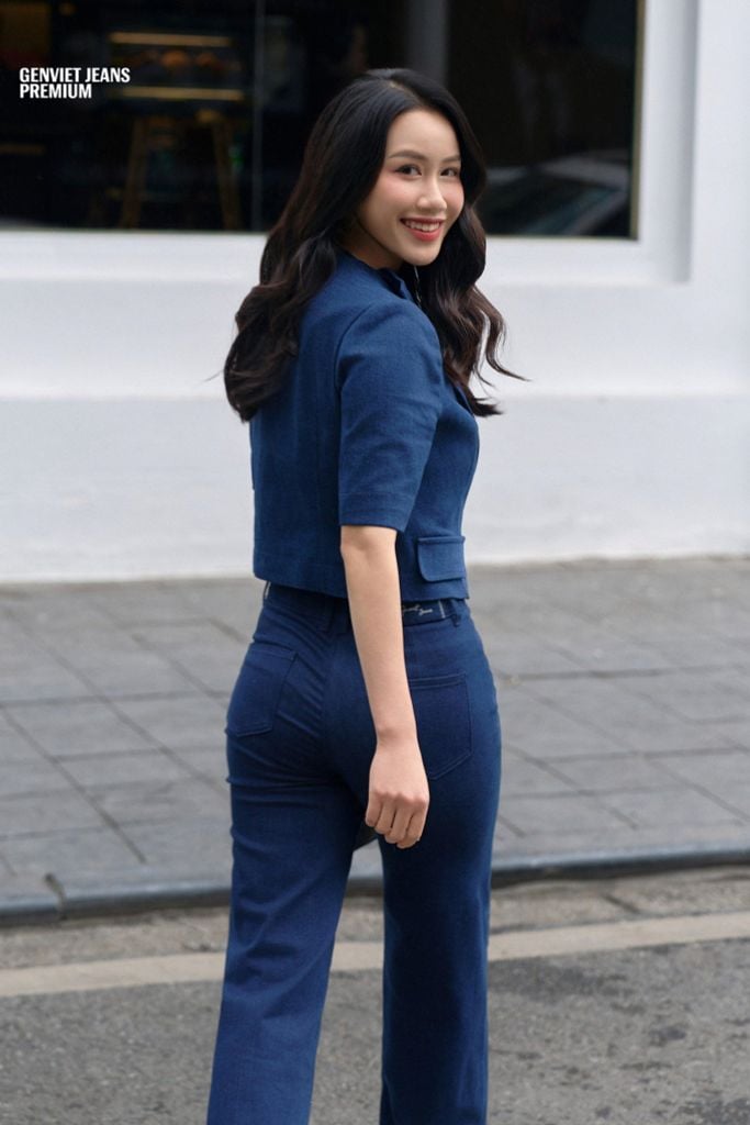 Áo Khoác Jeans Nữ 1 Lớp XK1218J08968
