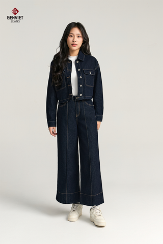 Áo Khoác Jeans Nữ 1 Lớp TK1229J08859