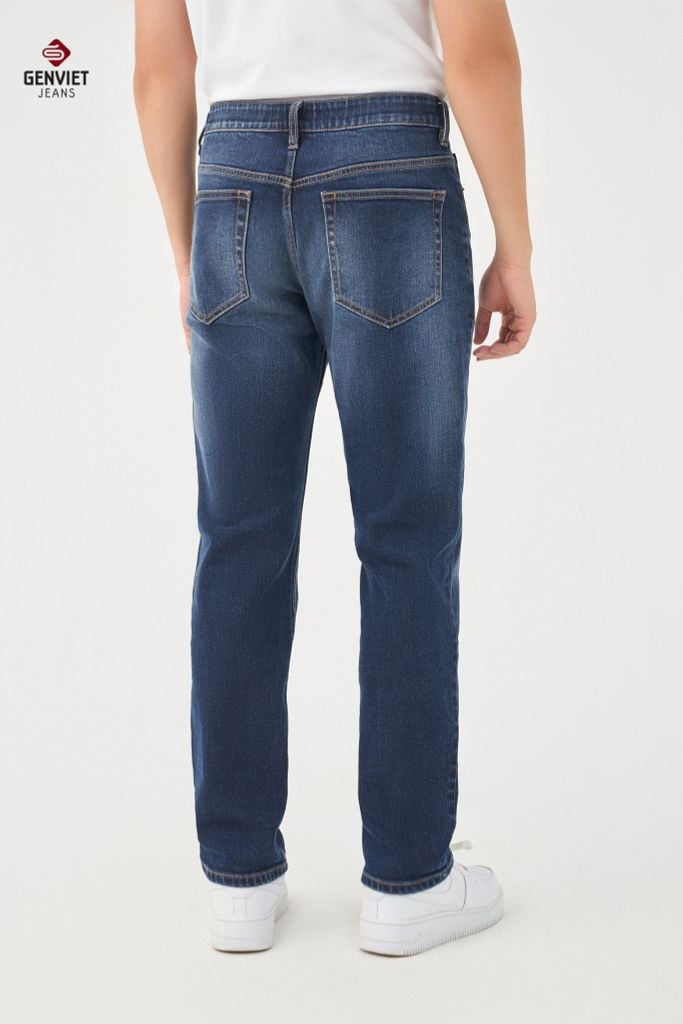 Quần Jeans Nam Ống Col Đứng DQ1108J08760