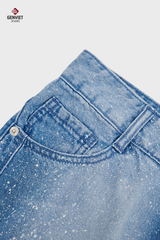 Quần Jeans Nữ Ống Suông