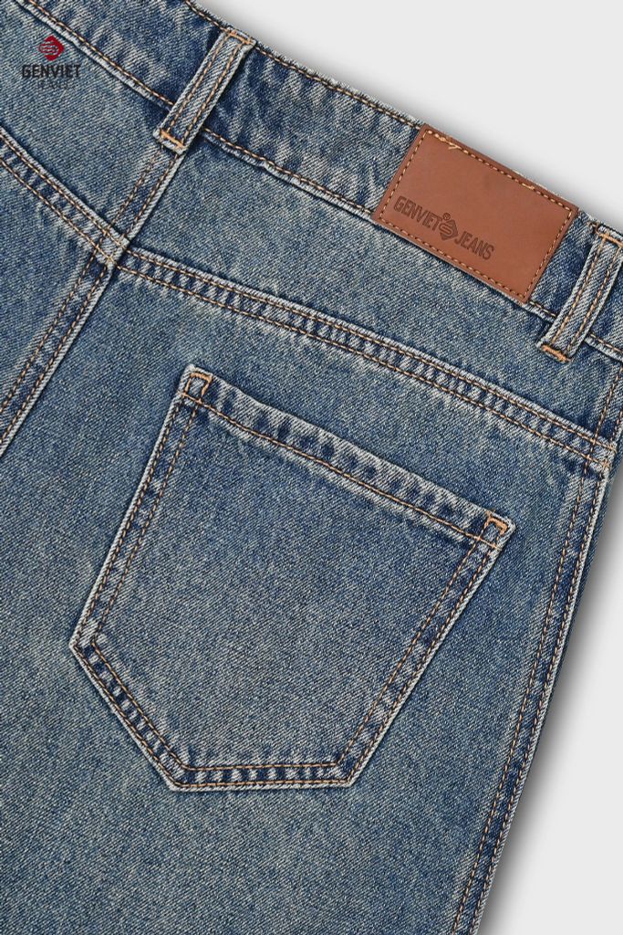 Quần Sooc Jeans Nữ Dáng A S251.G.TQ4228J08901