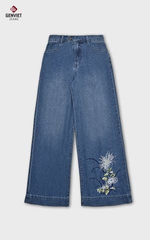 Quần Jeans Nữ Ống Vảy XQ1222J08907