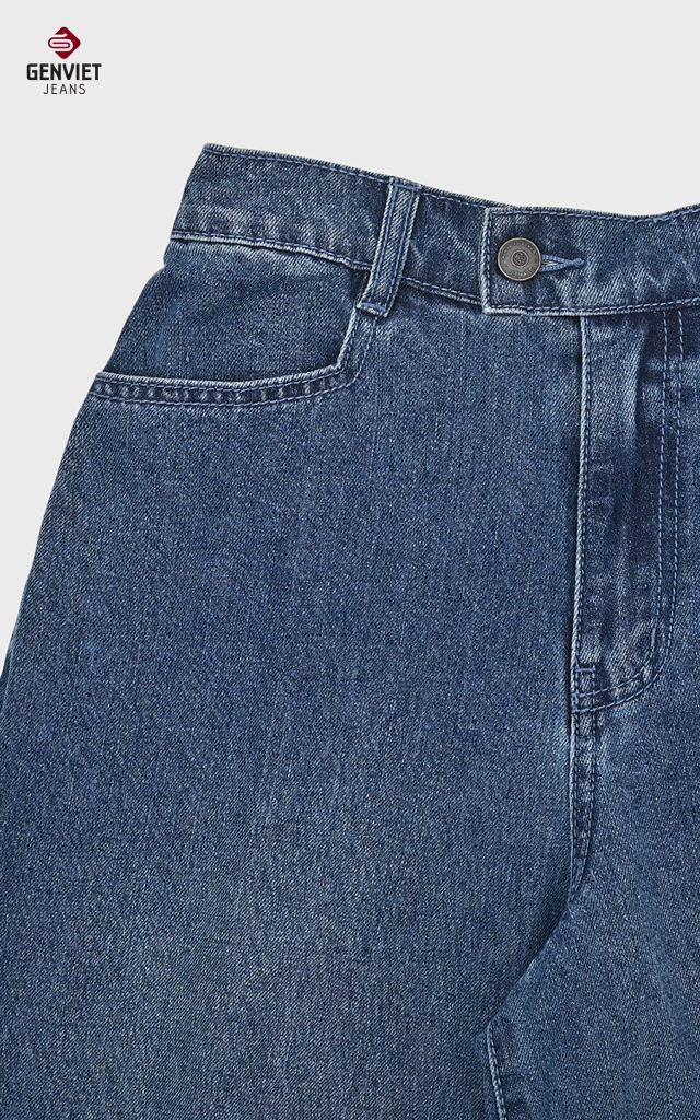 Quần Jeans Nữ Ống Vảy