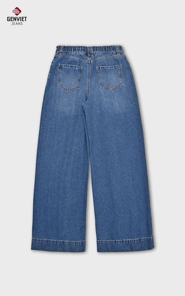 Quần Jeans Nữ Ống Suông TQ1232J08885
