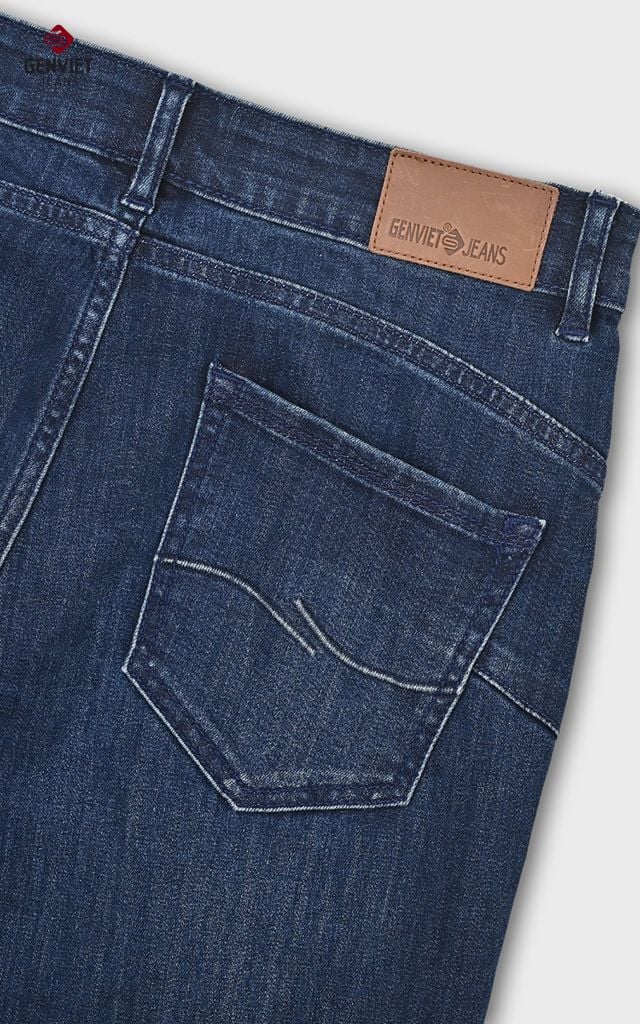 Quần Jeans Nữ Suông Vảy TQ1222J08785