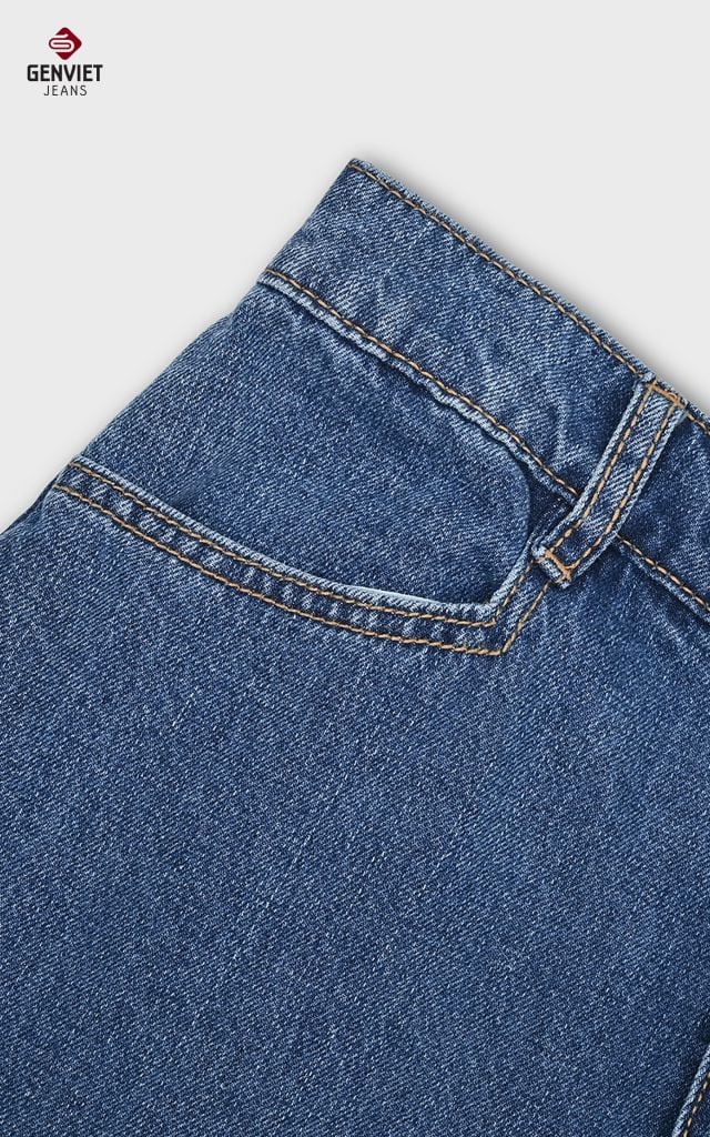 Quần Jeans Nữ Ống Suông TQ1232J08885