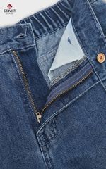 Quần Jeans Nữ Ống Vảy