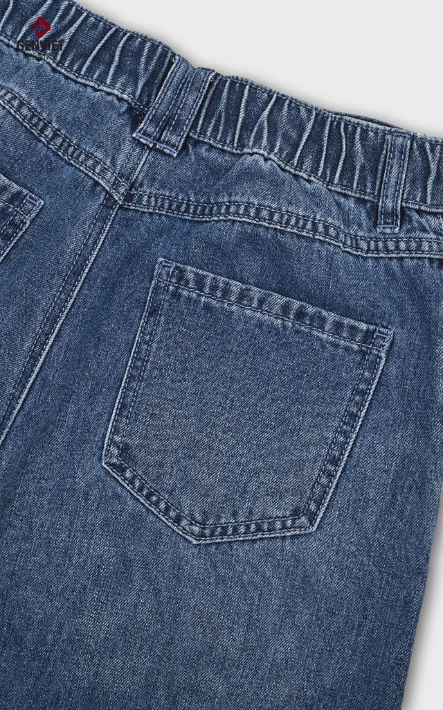 Quần Jeans Nữ Ống Vảy
