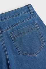 Quần dài jeans nữ dáng suông vừa DQ1223J08980
