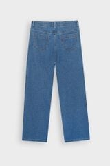 Quần dài jeans nữ dáng suông vừa DQ1223J08980