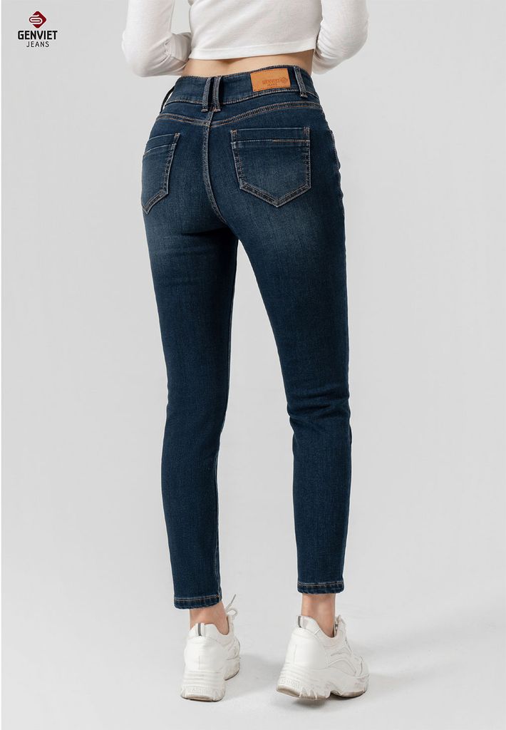 Quần Jeans Nữ Ống Col Vừa DQ103J8283