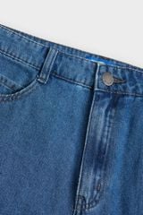 Quần dài jeans nữ dáng suông vừa DQ1223J08980