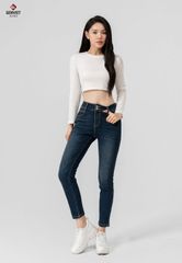 Quần Jeans Nữ Ống Col Vừa DQ103J8283