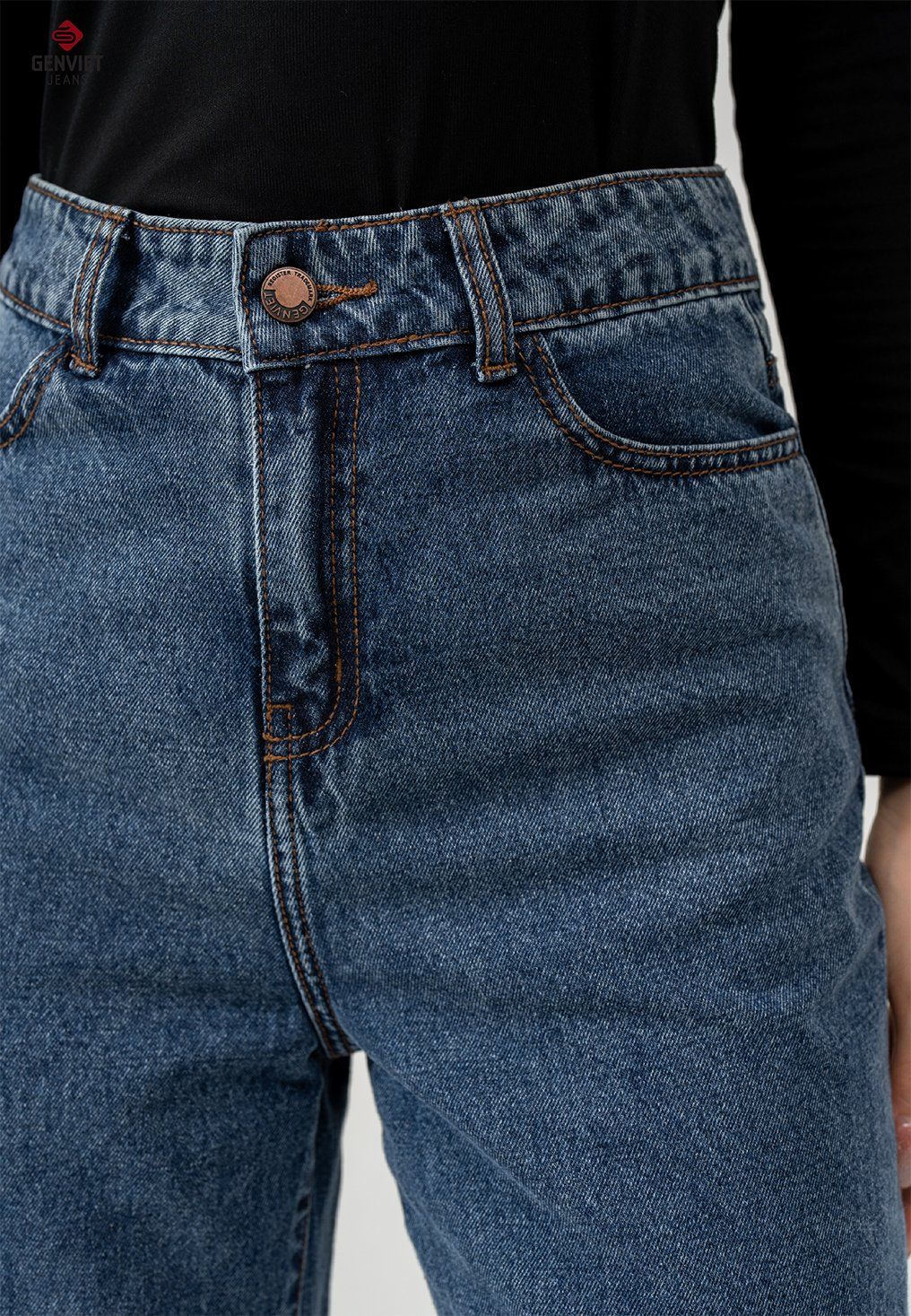  Quần Dài Nữ Jeans Suông TQ124J8400 