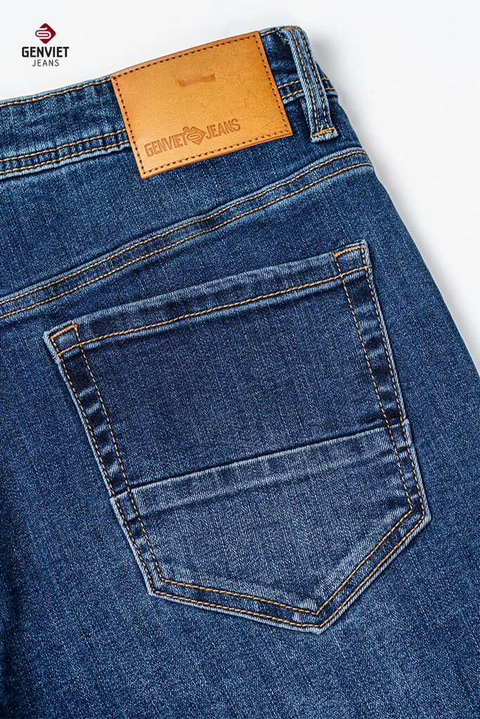 Quần Jeans Nam Ống Col Đứng TQ1108J08759