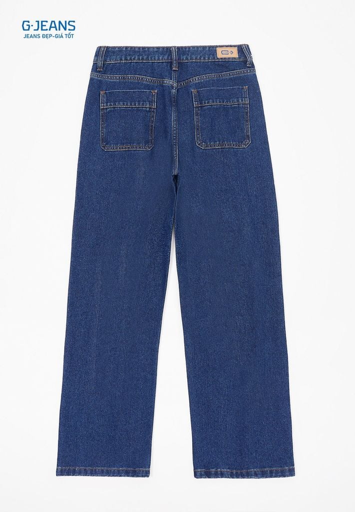 Quần Jeans Nữ Suông Vừa DQ1223J08734