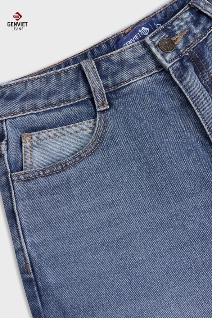 Quần Jeans Nữ Suông Vừa TQ1223J08737
