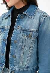 Áo Khoác Jeans Nữ Croptop XK1229J08833