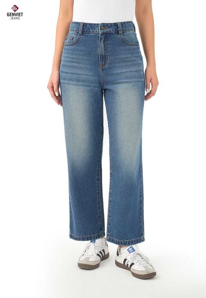 Quần Jeans Nữ Ống Đứng TQ1209J08733