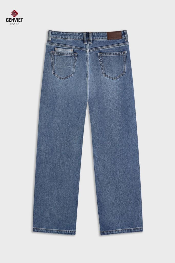 Quần Jeans Nữ Suông Vừa TQ1223J08737