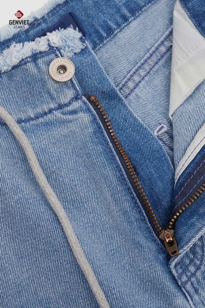 Quần Jeans Nữ Ống Suông XQ124J8692