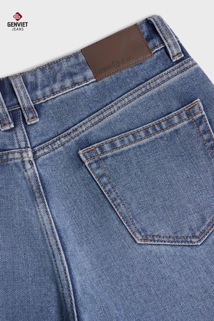 Quần Jeans Nữ Suông Vừa TQ1223J08737