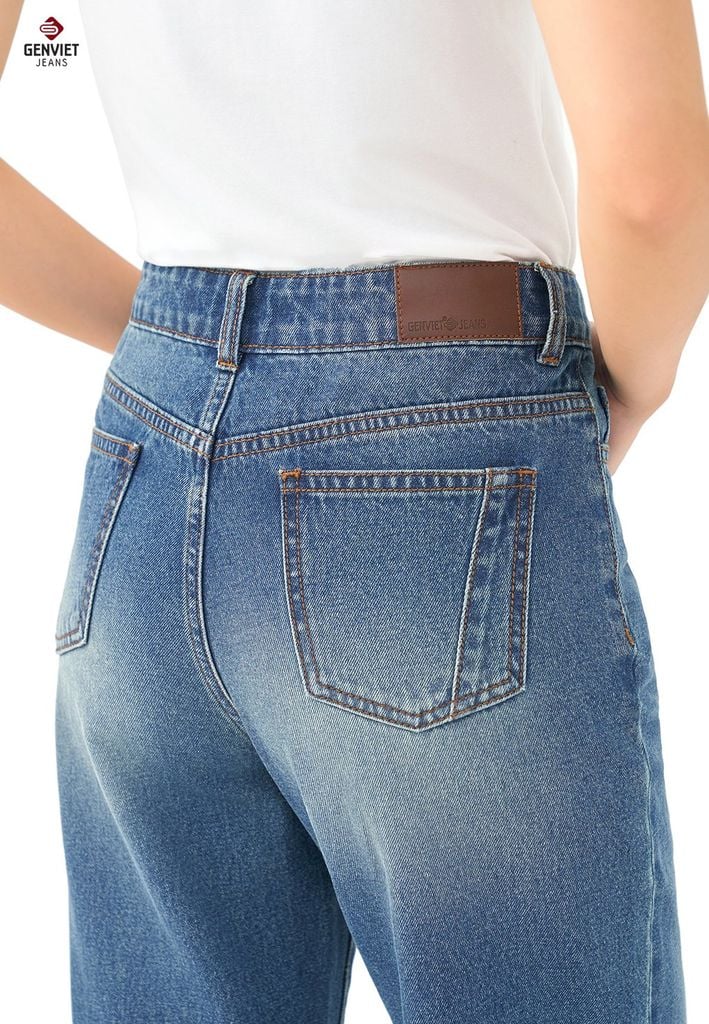 Quần Jeans Nữ Ống Đứng TQ1209J08733