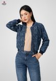  Áo Khoác 1 Lớp Nữ Jeans Bomber TK126J8456 