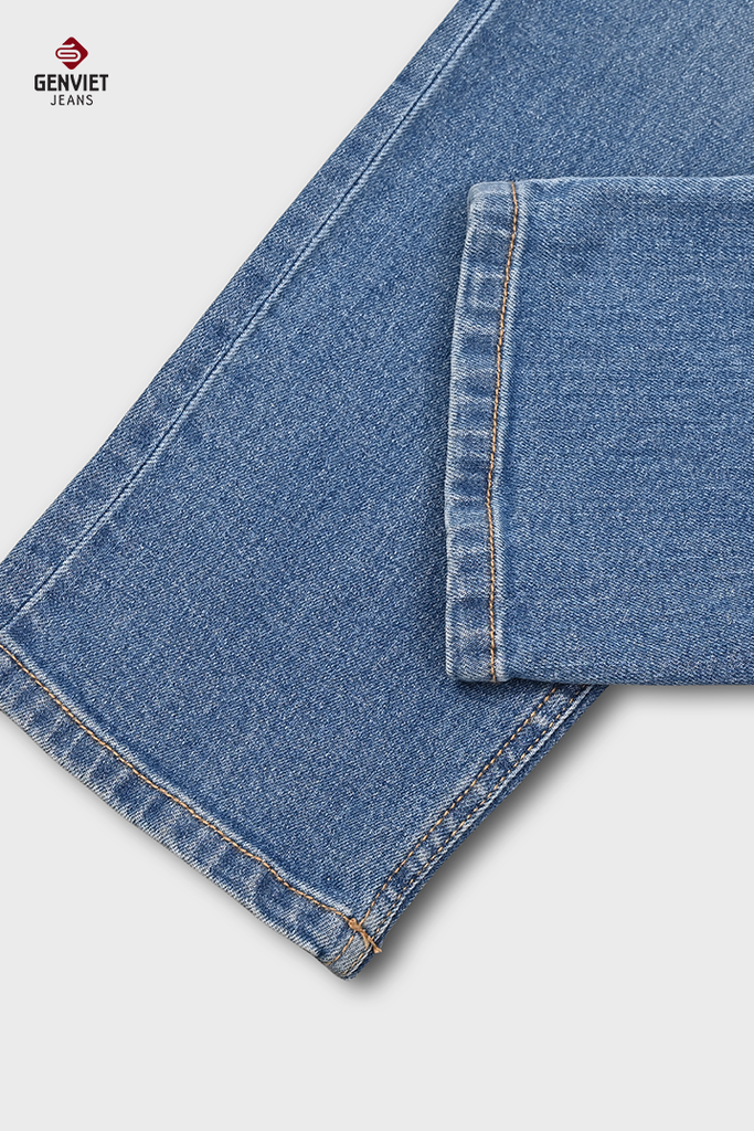 Quần Jeans Nam Ống Col Đứng TQ1108J08880