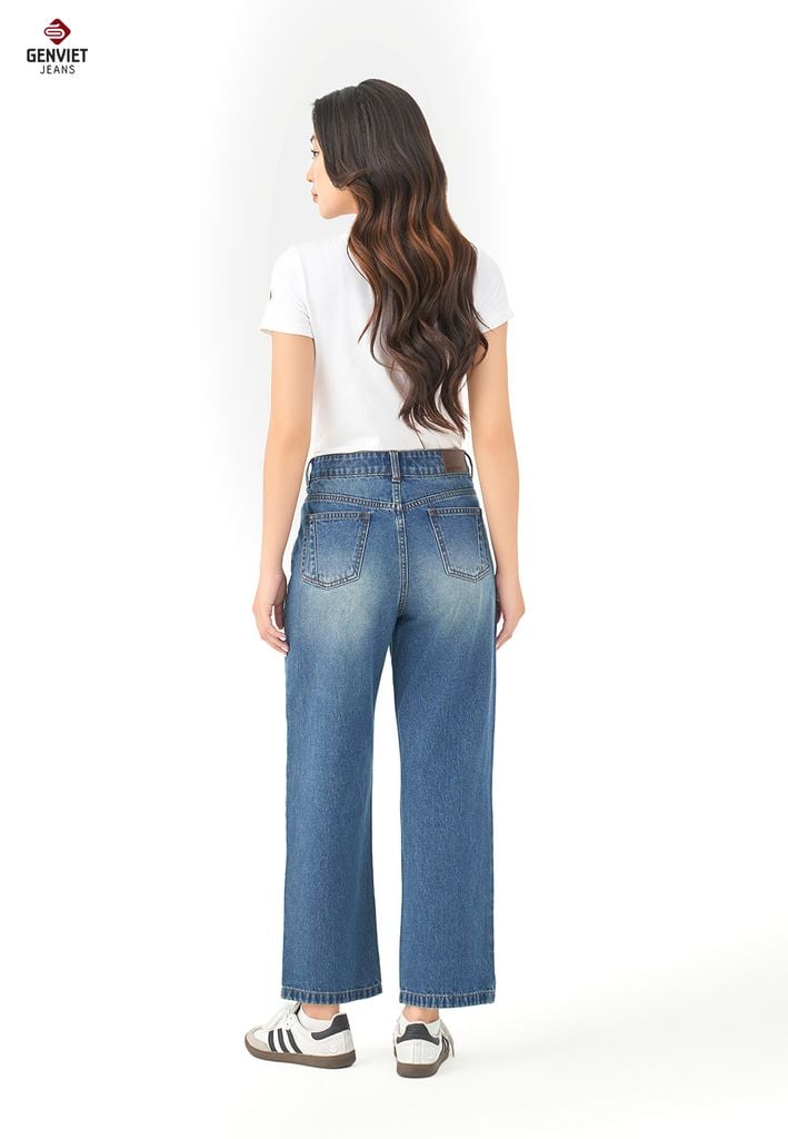 Quần Jeans Nữ Ống Đứng TQ1209J08733