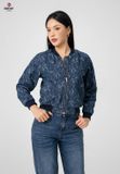  Áo Khoác 1 Lớp Nữ Jeans Bomber TK126J8456 