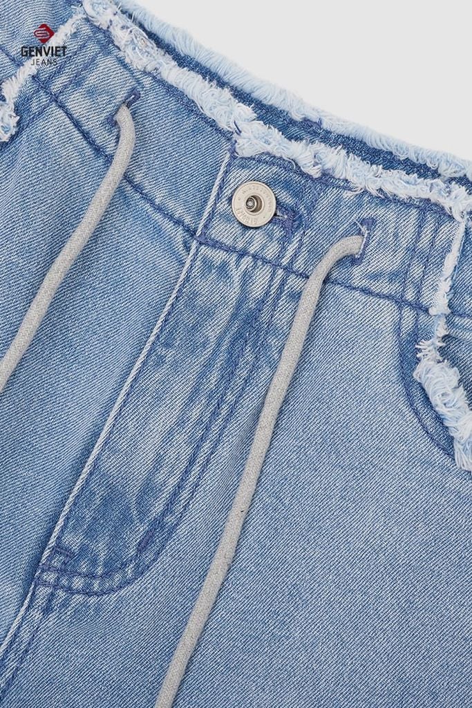Quần Jeans Nữ Ống Suông XQ124J8692