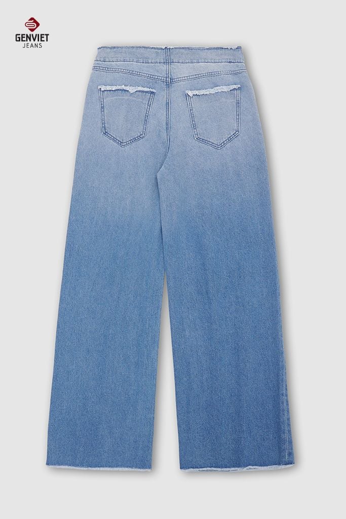 Quần Jeans Nữ Ống Suông XQ124J8692