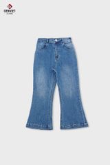  Quần Dài Jeans Bé Gái Ống Vẩy W241.K.KQ1210J08769 