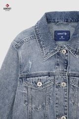 Áo Khoác Jeans Nữ 1 Lớp TK1218J08751