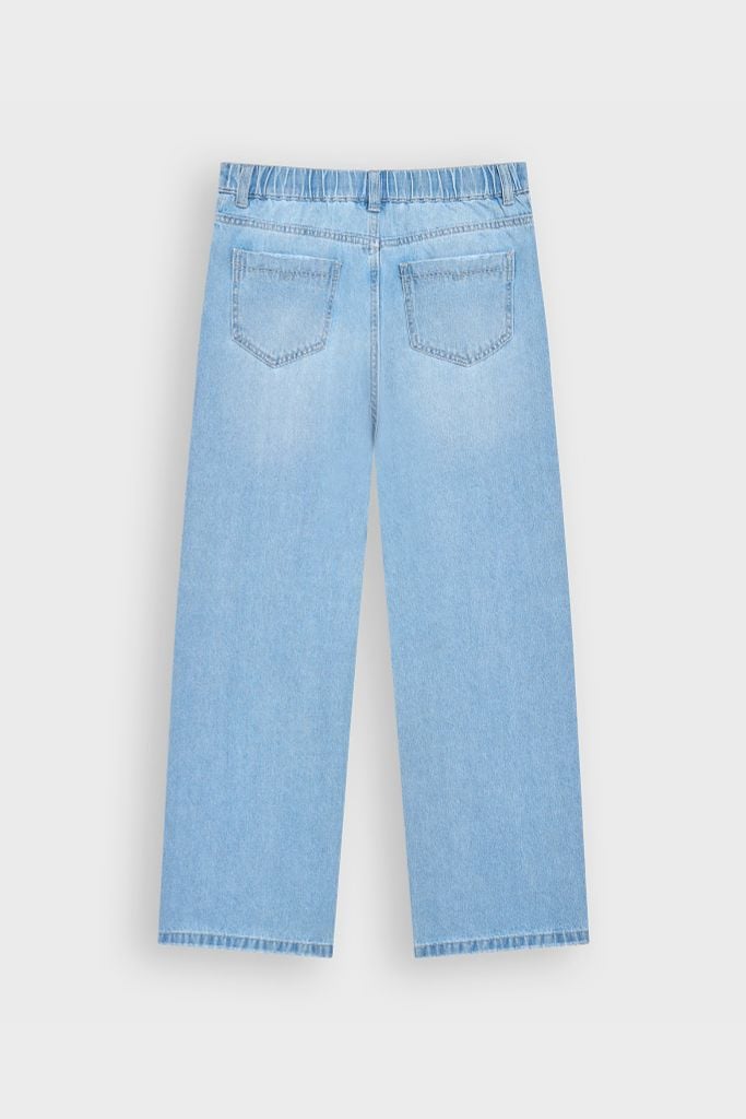 Quần Dài Jeans Nữ Dáng Suông