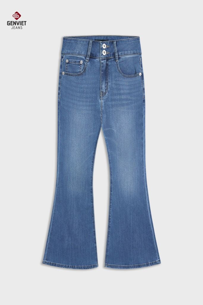 Quần Dài Jeans Nữ Ống Vảy TQ1210J08780